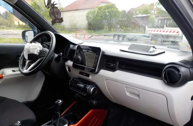 Suzuki Ignis cena 22900 przebieg: 161940, rok produkcji 2018 z Działdowo małe 466